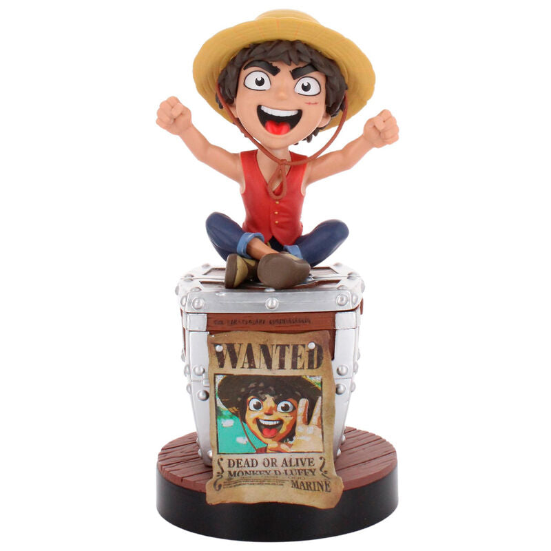 One Piece Luffy Wanted Poster clamping bracket Cable guy 20cm Nerdscape