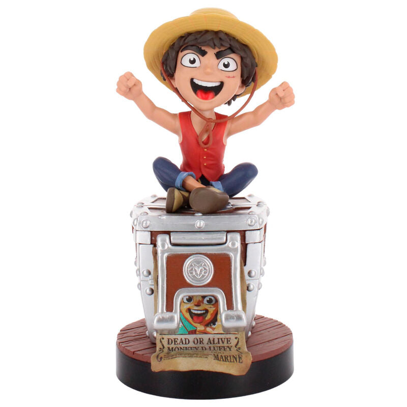 One Piece Luffy Wanted Poster clamping bracket Cable guy 20cm Nerdscape