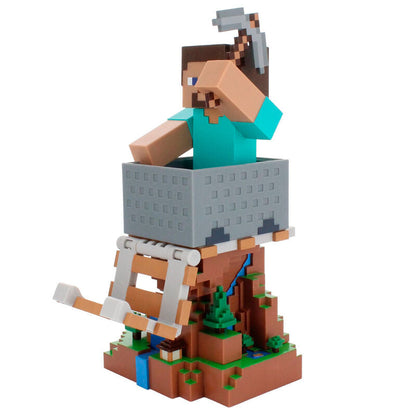 Minecraft Steve clamping bracket Cable guy 20cm Nerdscape