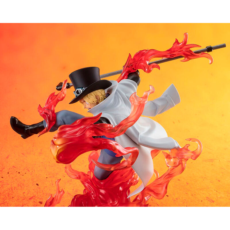 Figuarts Zero Sabo One Piece Fire Extra Battle Figura da Collezione 19cm - Nerdscape Nerdscape