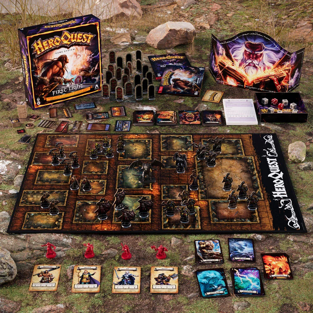 HeroQuest First Light Edizione Spagnola - Gioco da Collezione - Nerdscape Nerdscape