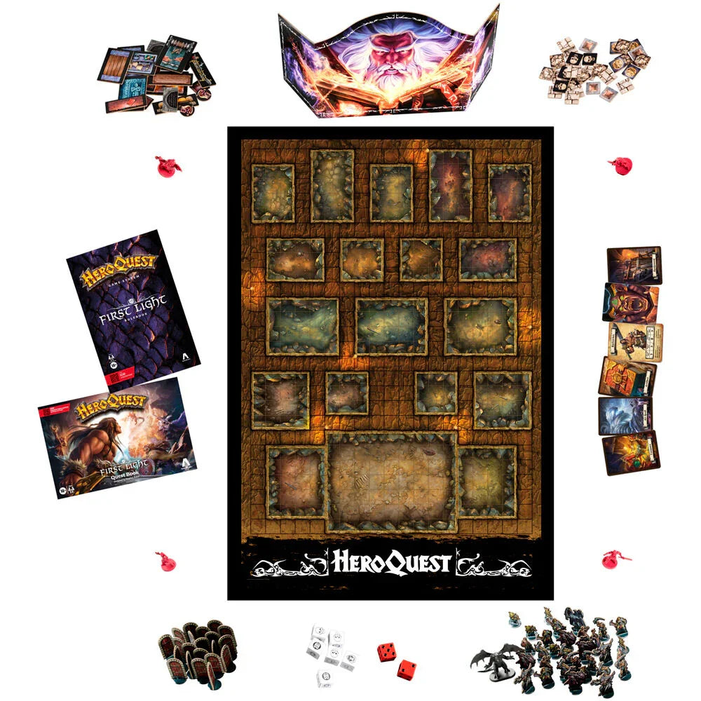 HeroQuest First Light Edizione Spagnola - Gioco da Collezione - Nerdscape Nerdscape