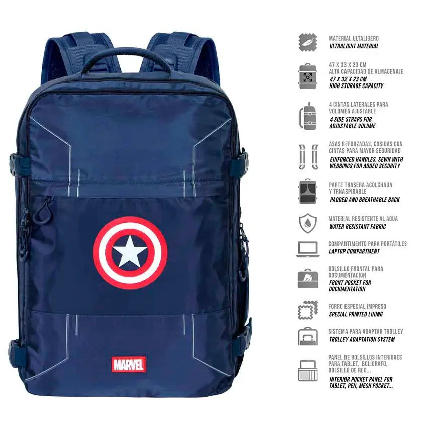 Marvel Captain America backpack 49cm Nerdscape