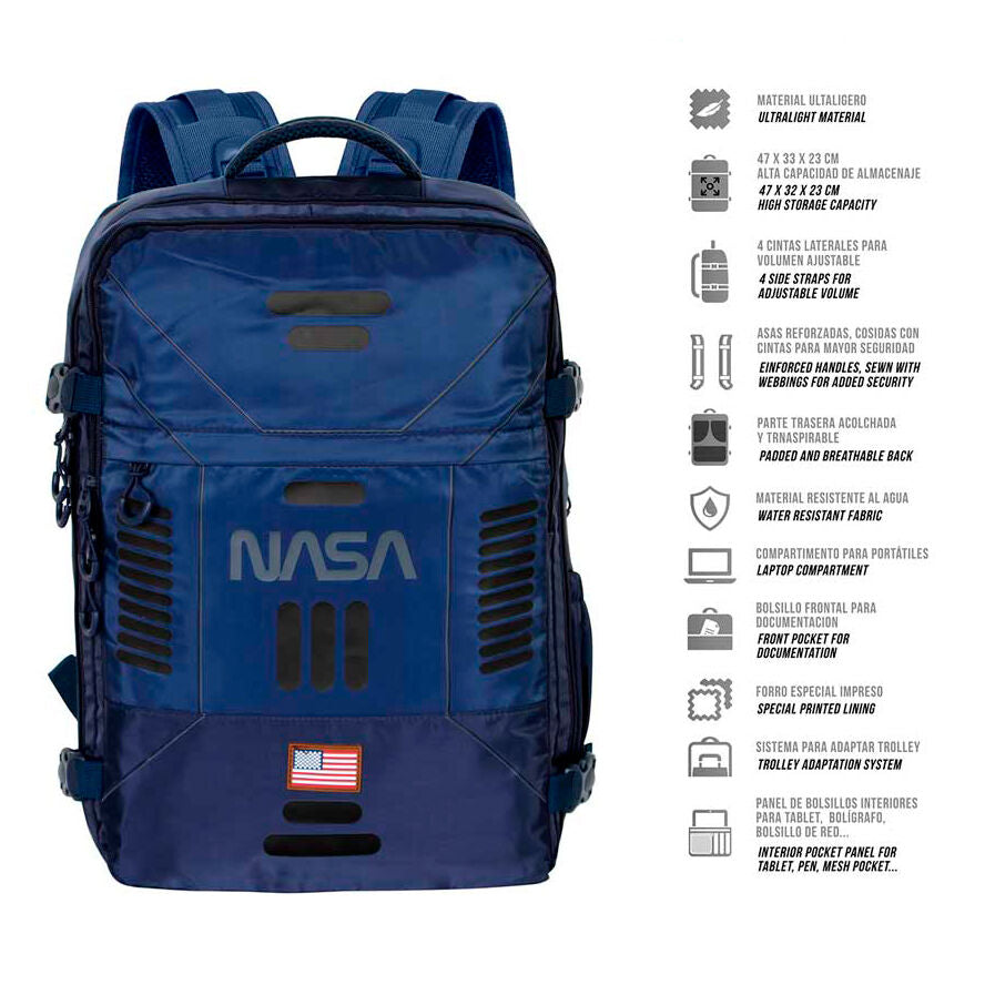NASA Spaceship backpack 49cm Nerdscape