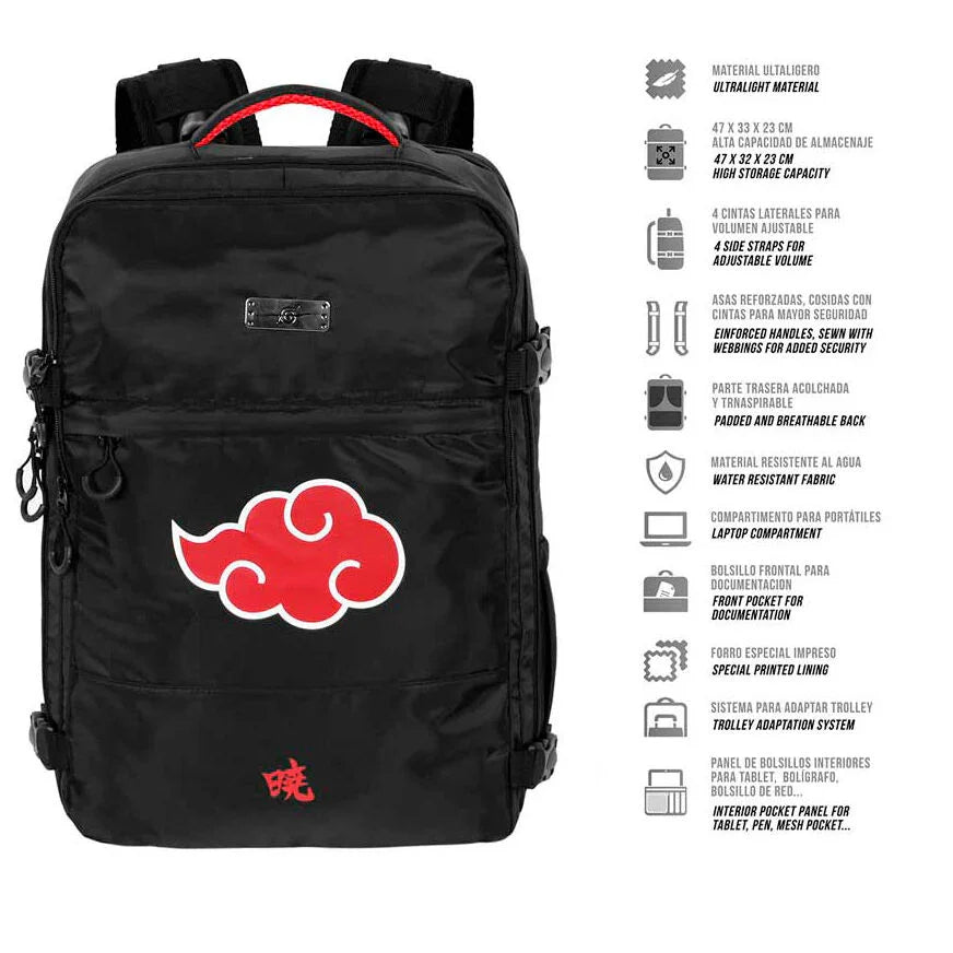 Naruto Shippuden Clouds backpack 49cm Nerdscape