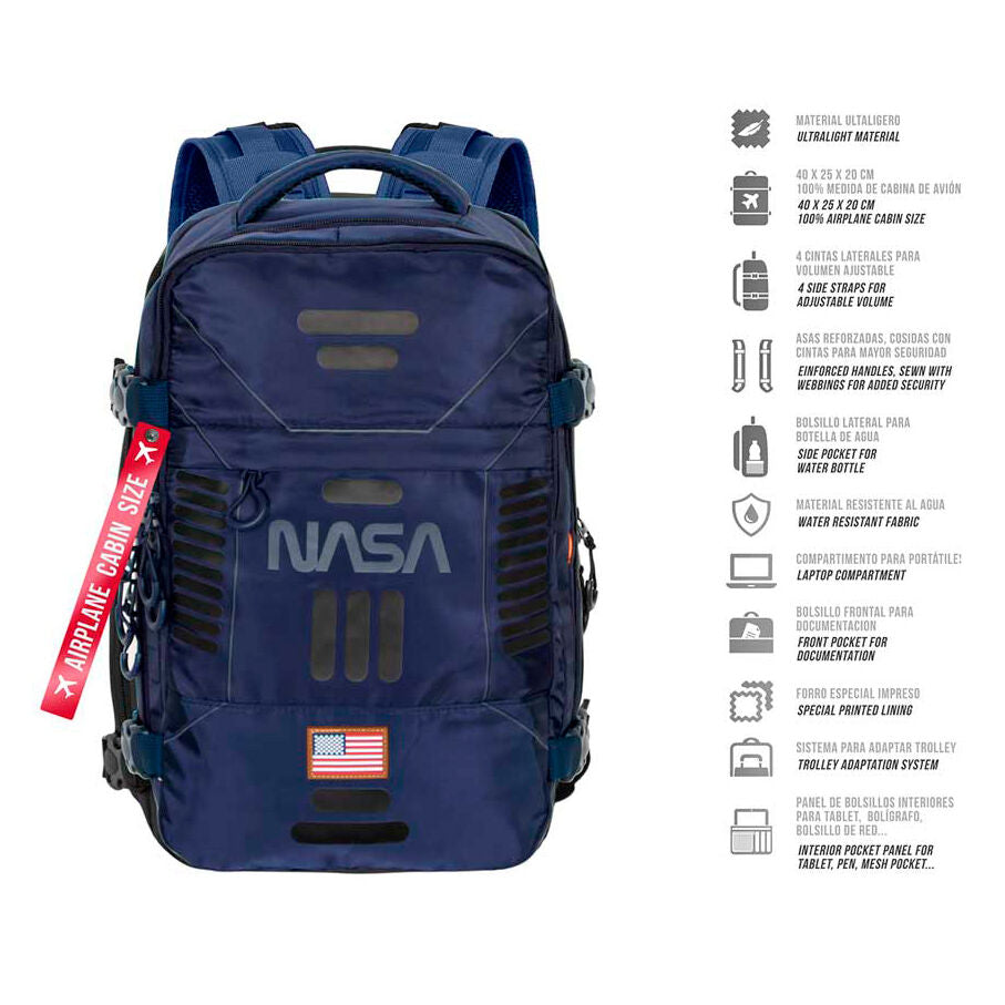 NASA Spaceship backpack 40cm Nerdscape
