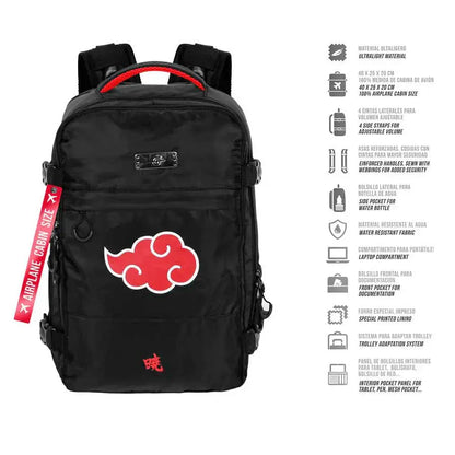 Naruto Shippuden Clouds backpack 40cm Nerdscape