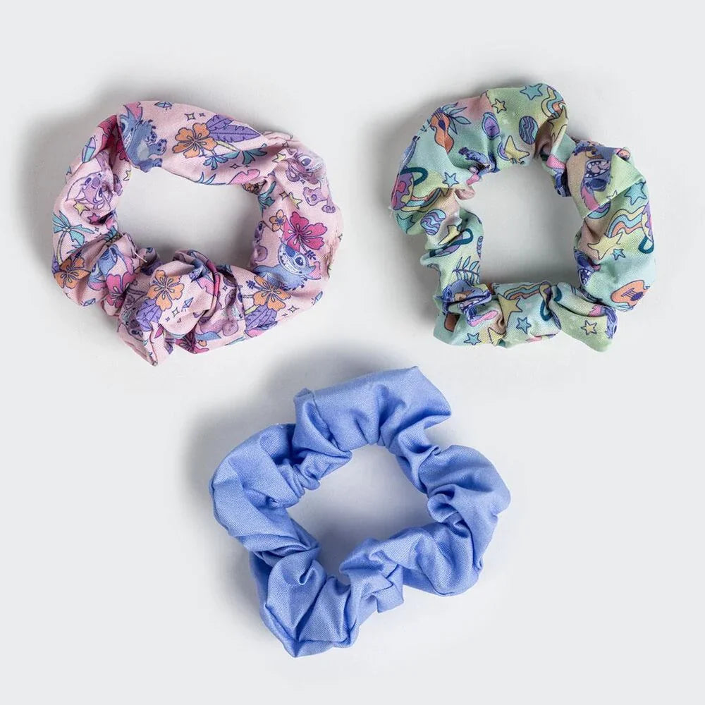 Disney Stitch set 3 scrunchies Nerdscape