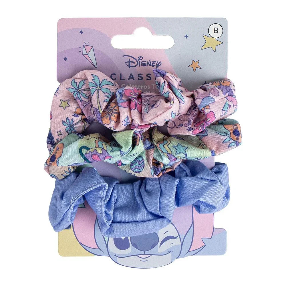 Disney Stitch set 3 scrunchies Nerdscape