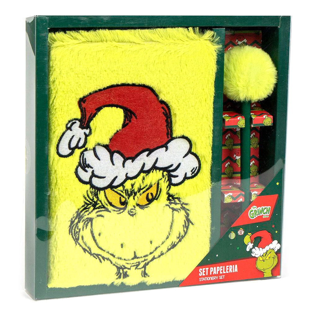 Grinch stationery set Nerdscape