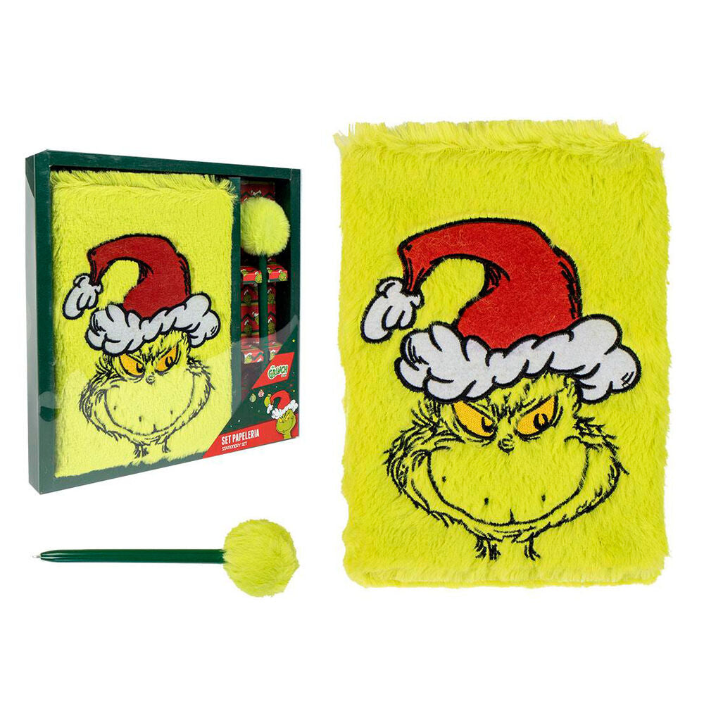 Grinch stationery set Nerdscape