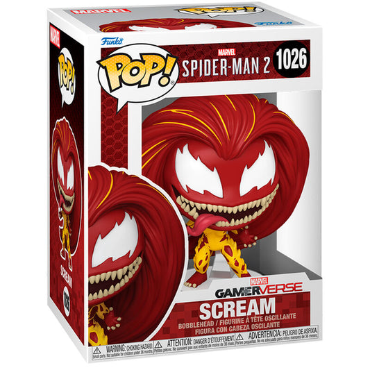 Funko Pop! Marvel Spider-Man 2 Scream - Figura da Collezione Vinyl