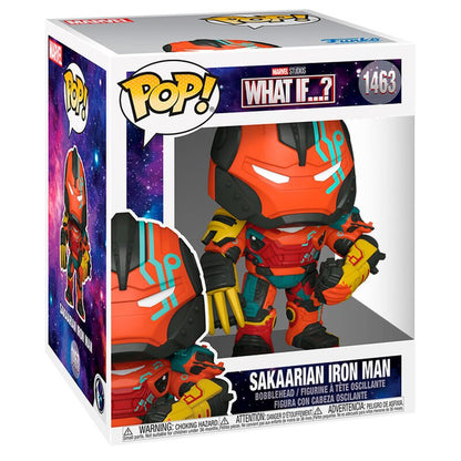 POP figure Super Marvel What IF Sakaarian Iron Man - Nerdscape