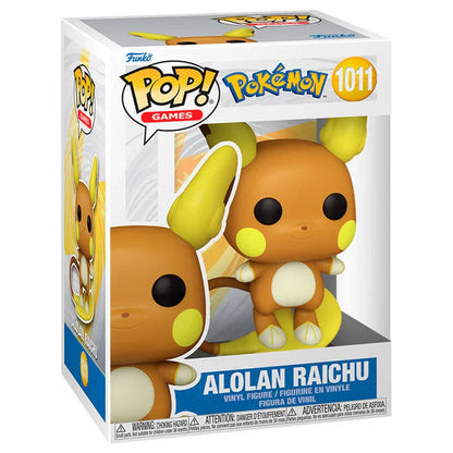 Funko Pop! Pokémon Alolan Raichu - Figura da Collezione Vinyl Nerdscape