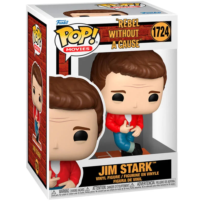 Funko Pop! Rebel Without A Cause Jim Stark - Figura da Collezione Vinyl Nerdscape