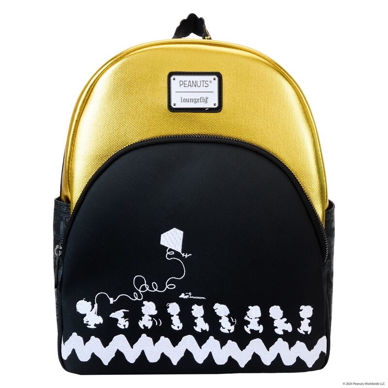 Loungefly Peanuts 75th Anniversary Snoopy Gang Flying Kite backpack Nerdscape