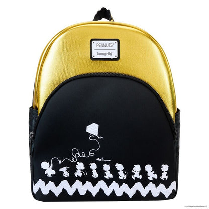 Loungefly Peanuts 75th Anniversary Snoopy Gang Flying Kite backpack Nerdscape