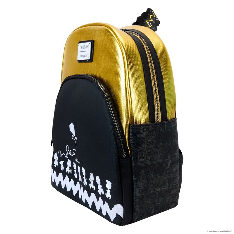 Loungefly Peanuts 75th Anniversary Snoopy Gang Flying Kite backpack Nerdscape