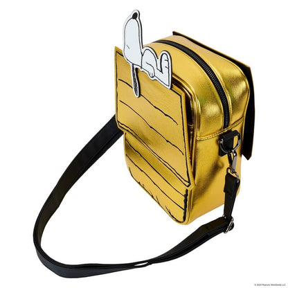 Loungefly Peanuts 75th Anniversary Snoopy Sleeping Doghouse crossbody bag Nerdscape
