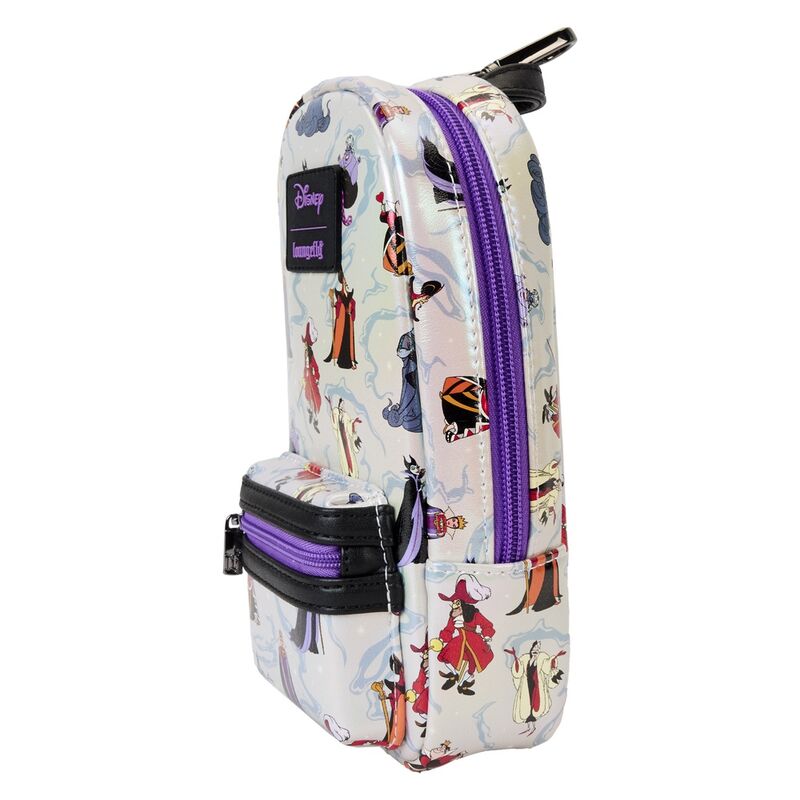 Loungefly Disney Villains Iridiscent pencil case Nerdscape