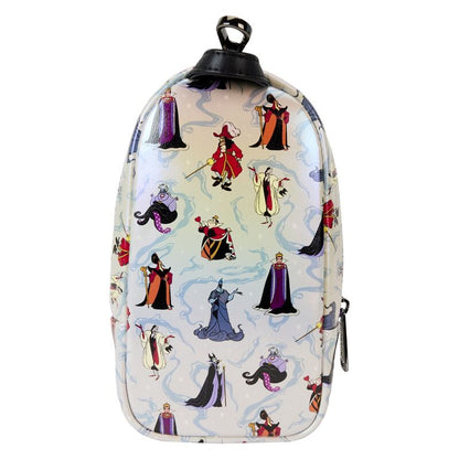 Loungefly Disney Villains Iridiscent pencil case Nerdscape