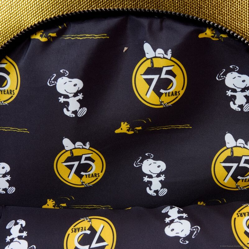 Loungefly Peanuts 75th Anniversary Snoopy Gang Flying Kite backpack Nerdscape