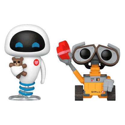 Funko Pop! Disney Pixar Wall-E & Eve - Figura da Collezione Vinyl Nerdscape