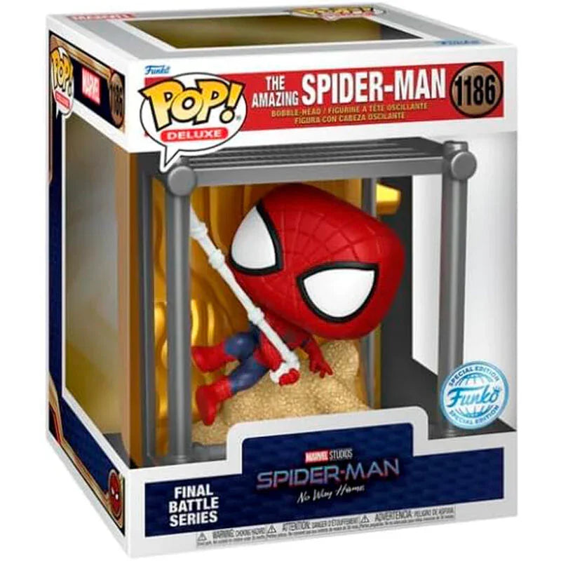 POP figure Marvel Spider-Man No Way Home The Amazing Spider-Man Exclusive Nerdscape