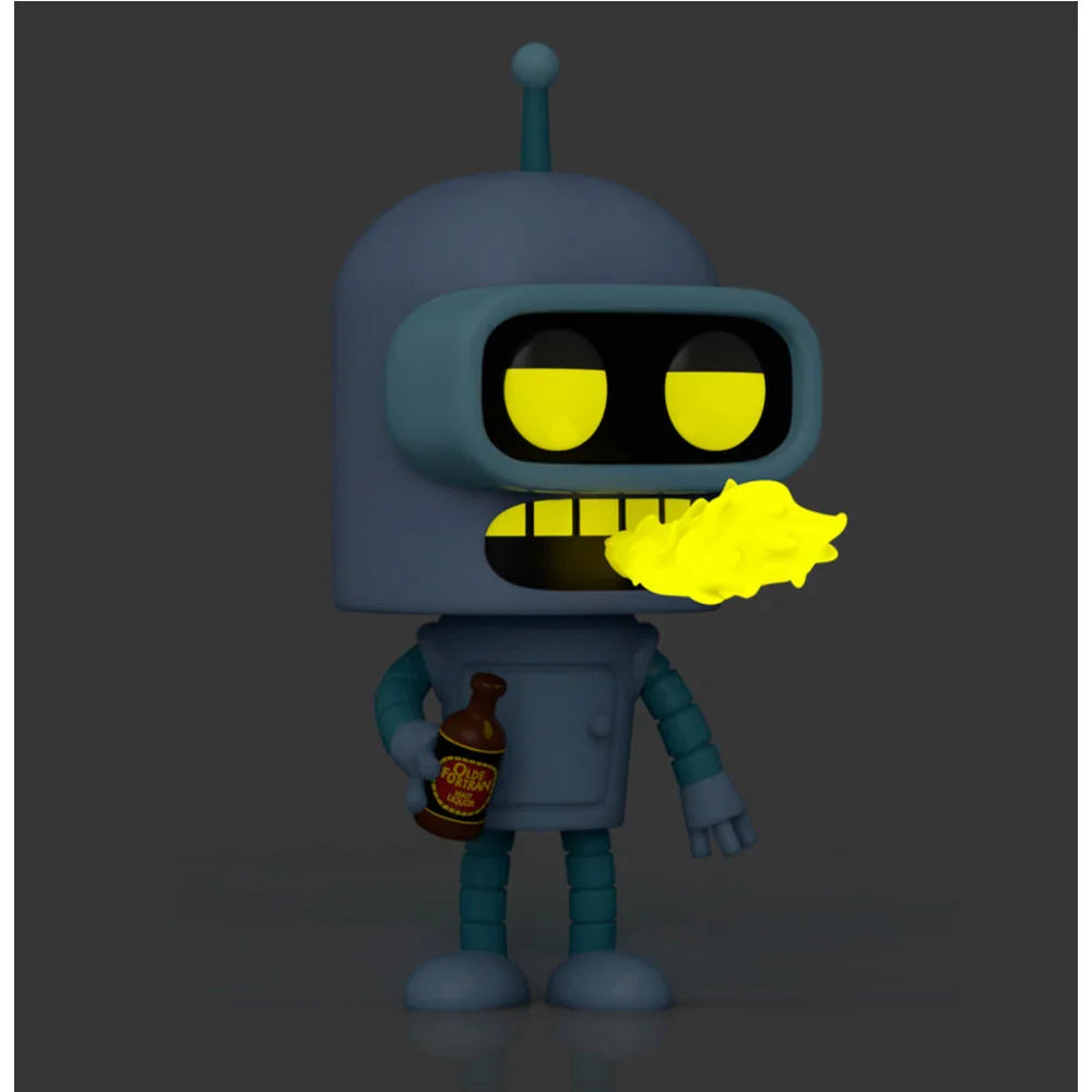 POP figure Futurama Bender 5 + 1 Chase Exclusive Nerdscape
