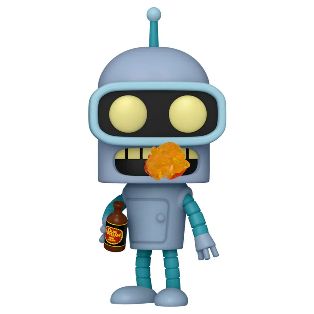 POP figure Futurama Bender 5 + 1 Chase Exclusive Nerdscape