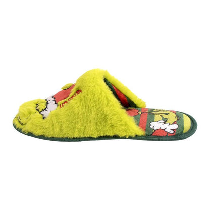 Grinch adult slippers Nerdscape