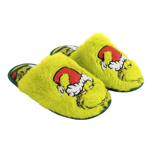 Pantoufles Grinch pour adultes