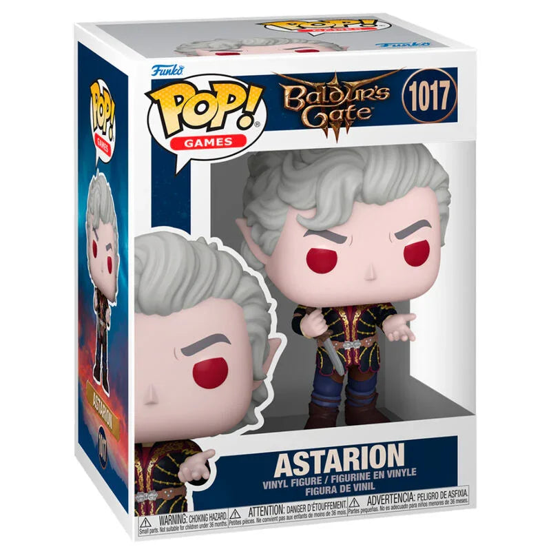 Funko Pop! Baldurs Gate Astarion - Figura da Collezione Vinyl Nerdscape