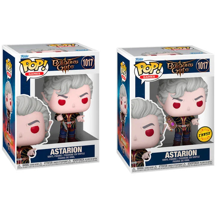Funko Pop! Baldur's Gate Astarion 5 + 1 Chase - Figura da Collezione Vinyl Nerdscape