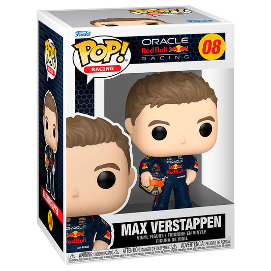 Funko Pop! Racing Max Verstappen - Figura da Collezione Vinyl