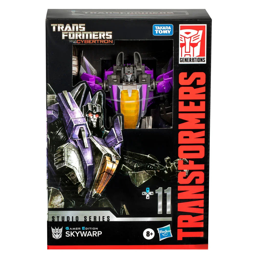 Transformers Skywarp Studio Series Gamer Edition Figura da Collezione - Nerdscape Nerdscape