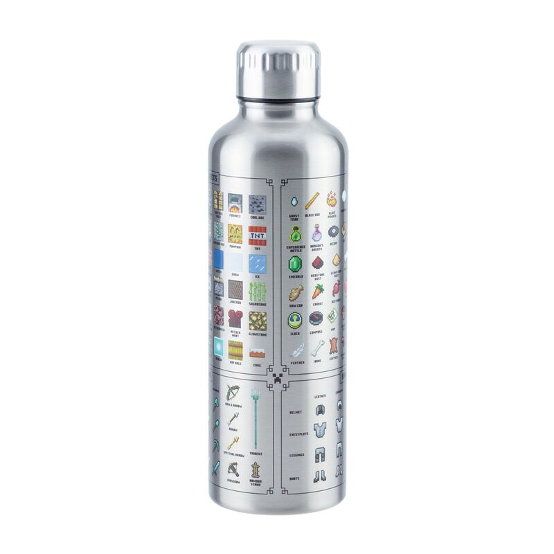 Minecraft stainless steel bottle Nerdscape