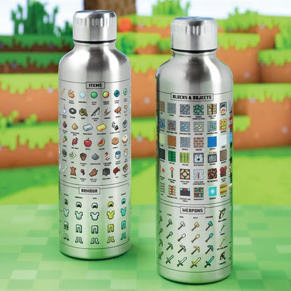 Minecraft stainless steel bottle Nerdscape
