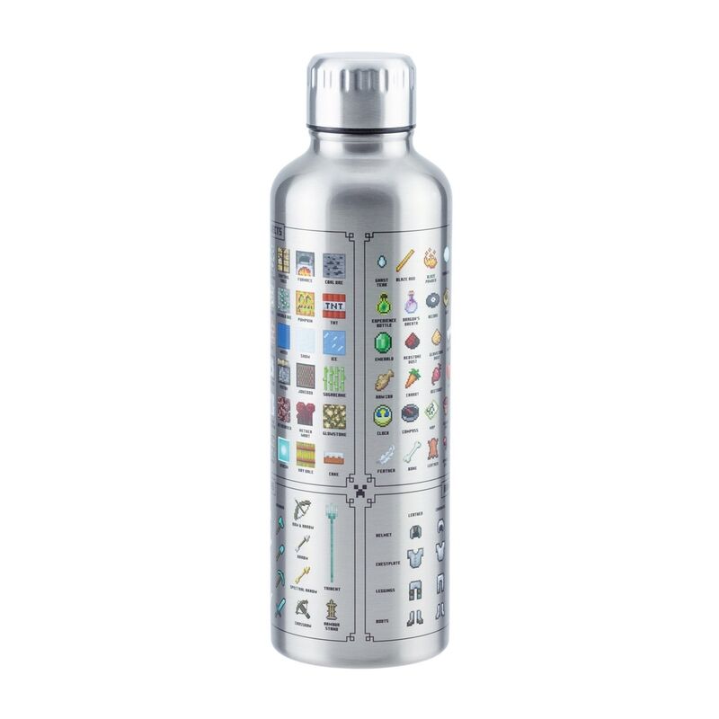 Minecraft stainless steel bottle Nerdscape