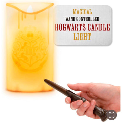 Harry Potter Candela Remota con Bacchetta 15cm - Figura da Collezione - Nerdscape Nerdscape