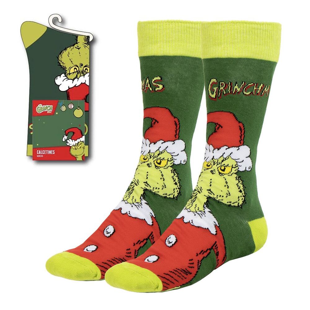 Grinch adult socks Nerdscape