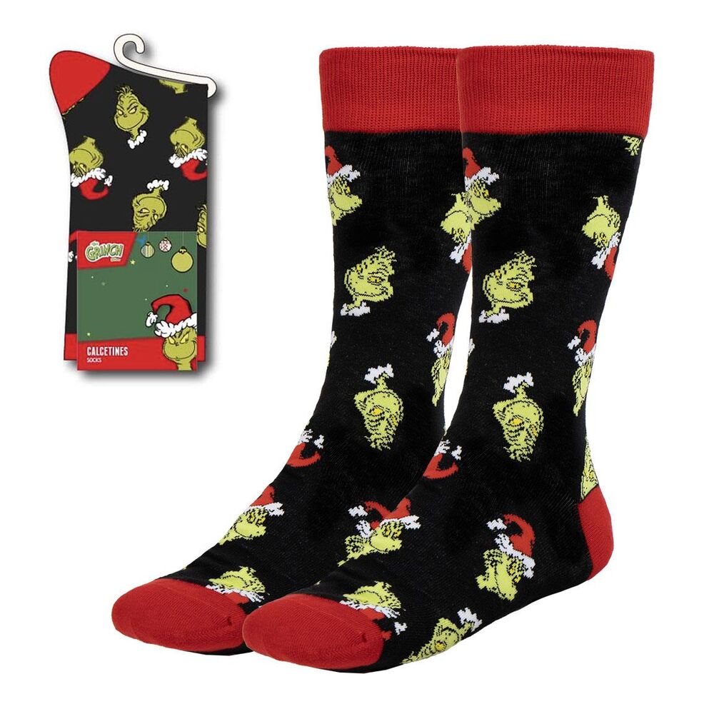 Grinch adult socks Nerdscape
