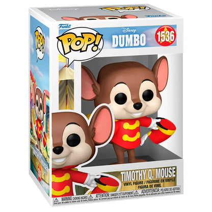 Funko Pop! Disney Dumbo Timothy Q Mouse - Figura da Collezione Vinyl Nerdscape