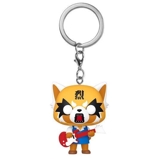 Porte-clés Pocket POP Aggretsuko - Aggretsuko avec guitare