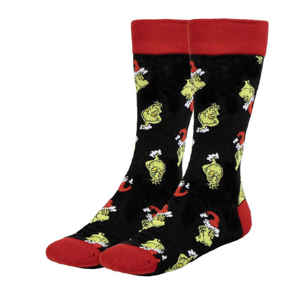 Grinch pack 3 adult socks Nerdscape