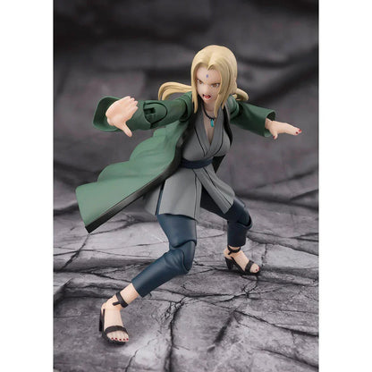 S.H. Figuarts Tsunade Naruto Shippuden - Figura da Collezione 14cm - Nerdscape Nerdscape