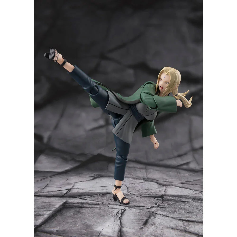S.H. Figuarts Tsunade Naruto Shippuden - Figura da Collezione 14cm - Nerdscape Nerdscape