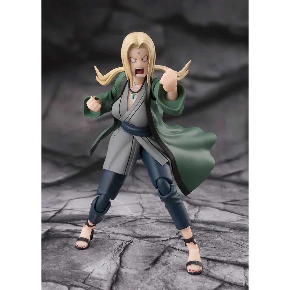 S.H. Figuarts Tsunade Naruto Shippuden - Figura da Collezione 14cm - Nerdscape Nerdscape