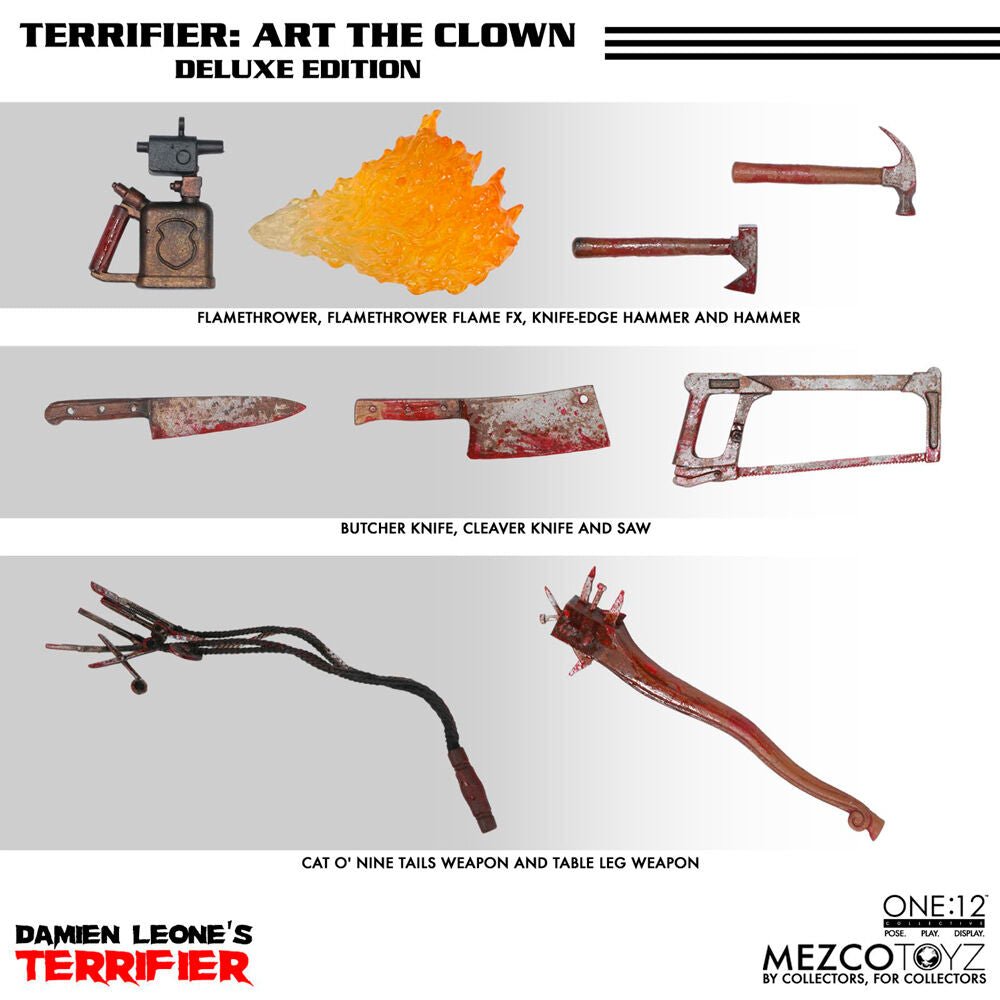 Terrifier One:12 Art the Clown figure 18cm - Nerdscape
