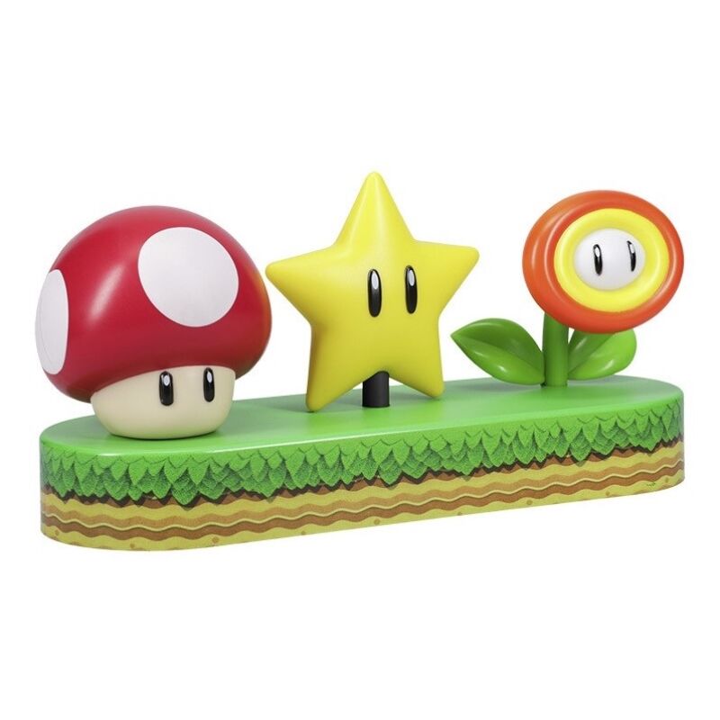 Super Mario Bros Icons lamp Nerdscape